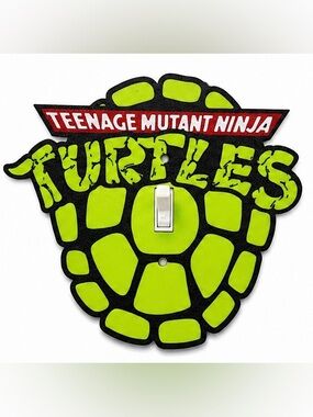 2/$25 3D Printed TMNT Turtle Shell Light Switch Cover Wall Plate Decor